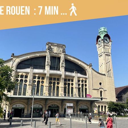 Rouen - Bienvenue Chez Fernando Apartment Luaran gambar
